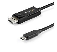 cable startech usb c a displayport 1.4 bidireccional 6.6 ft