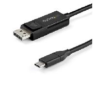 CABLE STARTECH USB C A DISPLAYPORT 1.4 BIDIRECCIONAL 6.6 FT CDP2DP142MBD