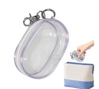 Cable Storage Bag - Data Cable Storage Box | CableManagement Protective Cover | Single Transparent Travel Earphone Charger Portable Small Bag | Home Office Organization