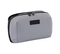 Cable Storage Bag, Tech Pouch Organizer, Zippered Padded Shockproof Case, Compact Cord Pouch for Charger, Phone Wire, Gadgets, Passport, Business Trip, Daily Commute, Gris, Se référer au descriptif