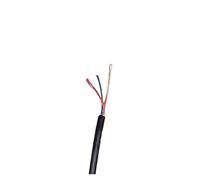 Cable suave for auriculares, cable de conexión aislado DIY, cable esmaltado trenzado múltiple de 2 a 9 núcleos(3core OD 1.4mm,5m)