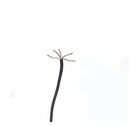 Cable suave for auriculares, cable de conexión aislado DIY, cable esmaltado trenzado múltiple de 2 a 9 núcleos(5core OD 1.5mm,5m)