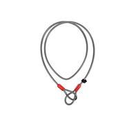 ZEFAL K-Traz Antirrobo Cable Bicicleta - 220 cm - Cable de acero flexible y funda de vinilo de alta resistencia