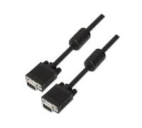 Cable SVGA AISENS A113-0071 1.8m Negro Resolución 2048x1536 Ferrita Doble Apantallado