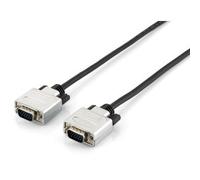 CABLE SVGA EQUIP 3COAX MACHO - MACHO 10M PREMIUM CARCASAS METALICAS HQ 118864 118864