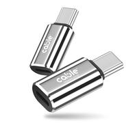 Cable Technologies Adaptador Lightning hembra USB C macho 2 unidades, compatible con iPhone 15/15 Pro/15 Pro Max/15 Plus & iPad Pro/Air/Mini & Samsung, etc. Conexiones de carga rápida/transferencia de