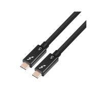 Cable Thunder 5 de 1 M, TPE Suave, 120 Gbps, Tipo C, USB 4 V2, Cable Coaxial USB-C A C, 240 W, 16 K, Cable de Datos de Transmisión