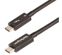 Cable Thunderbolt 4 (USB-C) 40Gbps Macho a Macho, 0.5m Negro - TBLT4MM50CM