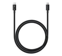 SATECHI Cable Thunderbolt 5 Certificado 240W, 4K/8K, 120Gbps Datos | Doble 8K@60Hz, triple 4K@144Hz, trenzado, para iPhone 17, MacBook Air/Pro/Neo, portátiles Windows y más