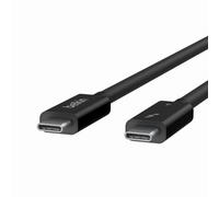 Belkin Cable Thunderbolt 4 de 1 m, cable de carga USB-C a USB-C de 100 W (PD), provisto con certificaciones USB4 y Thunderbolt de Intel, compatible con Thunderbolt 3, MacBook Pro, eGPU y otros