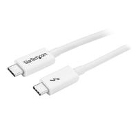 Cable Thunderbolt Macho - Macho Blanco (1 metro) - STARTECH