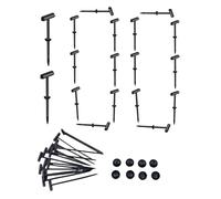 Cable Tie Buckle - Tiras De Para Paragolpes De Coche,100 Unidades Organizador Cables Para Reparación Cocina Electrodomésticos Jardín Camping Hogar