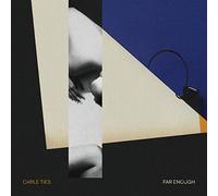 Cable Ties - Far Enough (Translucent Yellow and Orange With Black Swirl Vinyl) [Vinilo]