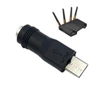 Cable tipo C a USB - Adaptador de corriente USB C, Convertidor USB CC | Convertidor tipo C Dc 5 5 mm, adaptador Dc 5 5 2 1 mm a USB tipo C, adaptador USB tipo C macho a CC, convertidor de carga de