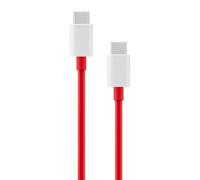 Cable tipo C para carga rápida Warp, carga SuperVOOC, carga segura y eficiente, cable Dash Charge (rojo, 150 cm)