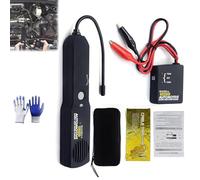 Cable Tracker Electrical, Digital Car Circuit Scanner Diagnostic Tool, Automotive Electrical Open&Short Finder Circuit Tester, Automotive Short Finderwith Bendable Receiver Probe (1pcs)