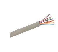 Cable trenzado 6x0,25mm con funda, ideal para conexiones eléctricas y mantenimiento de equipos eléctricos.
