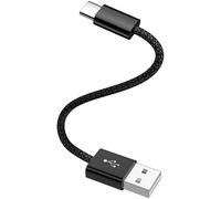 Cable Trenzado Carplay para iPhone 17 16 Coche 30cm,18W 3A Cable USB C a USB Carplay para Apple CarPlay y Android Auto,Cable USB a USB C Carga Rápida Datos para Samsung A56 A36 A17 A55 A35 Redmi 14c