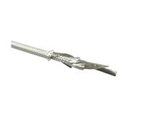 Cable trenzado de mica para altas temperaturas, Cobre electromagnético del níquel AWG 6-18 de la calefacción alambre incombustible alta temperatura mica nicrom(Nickel,13AWG 2.5mm)