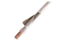 Cable trenzado de mica para altas temperaturas, Cobre electromagnético del níquel AWG 6-18 de la calefacción alambre incombustible alta temperatura mica nicrom(Pure copper,11 AWG 4.0mm)