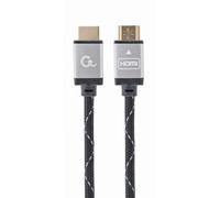 CABLE TRENZADO HDMI 2.0 4K 60HZ GEMBIRD SELECT PLUS CON ETHERNET 1.5M NEGRO