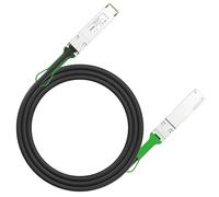 Cable Twinax QSFP+ DAC de 40 G, cable de cobre de conexión directa pasiva 40GBASE-CR4, 2 m (6.56 pies), cable QSFP 40G para Cisco QSFP-H40G-CU1M, Meraki MA-CBL-40G-1M, Intel XLDACBL1, Mikrotik,