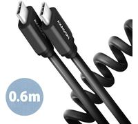 Cable Twister AXAGON BUCM Activo USB-C, para USB-C - 0.6M