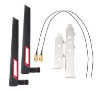 Cable U.Fl M.2 MHF4 de doble banda de 2 x 8 Dbi para tarjeta AX210 NGFF