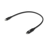 Cable Ubiquiti USB-C 0.3m 100W 480Mbps Negro c/ Pantalla