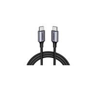 CABLE UGREEN USB-C ALUMINUM TRENZADO 1M BLACK
