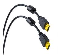 Cable UHD HDTV a HDTV con conductores de cobre mejorados, compatible con sincronización de audio y video ininterrumpida y multicolor.
