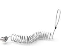 Cable universal de seguridad t-bar w/seguridad, color plateado