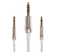 Câble Upgrade symétrique Meze audio 3,5 mm mono à 4,4 mm Cuivre plaqué Argent