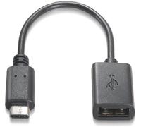 Nanocable - USB 2.0, 0.15m cable USB 0,15 m USB C USB A Negro