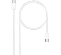 Cable USB 2.0 60W 3A Nanocable USB-C M/M 1 M Branco