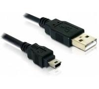 Cable, USB 2.0 a B mini USB 5pin, Macho a Macho, Delock® [82252]