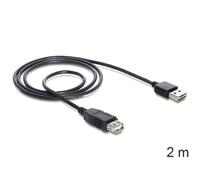 Cable USB 2.0-A DeLOCK EASY-USB 2m Negro