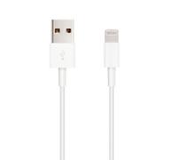 Nanocable Cable Lightning a USB 2.0 para iPhone 1 m Blanco
