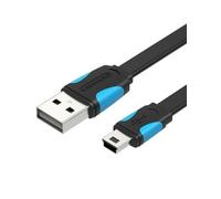 Cable Usb 2.0 Mini Usb/m A Usb/m 1 M Negro Vention