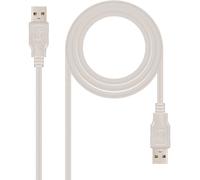 Cable USB 2.0 Nanocable USB-A M/M 1 M