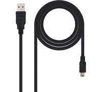 Nanocable Cable USB 2.0 10.01.0401 – USB macho a Mini USB macho 1 m Negro