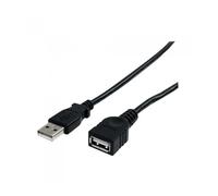 Cable usb 2.0 startech 3m - macho - hembra - negro