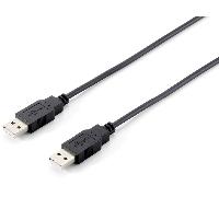 Equip 128870 Cable USB 2.0 A-A, 1,8 m , Negro