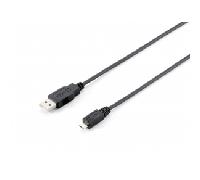Equip 128594 Cable USB 2.0 tipo A macho a micro-B macho, 1,0 m