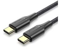 Cable USB 2.0 Tipo-C 3A Vention TAUBF/ USB Tipo-C Macho - USB Tipo-C Macho/ Hasta 60W/ 480Mbps/ 1m/ Negro