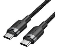 Cable USB 2.0 Tipo-C 3A Vention TRDBH/ USB Tipo-C Macho - USB Tipo-C Macho/ Hasta 60W/ 480Mbps/ 2m/