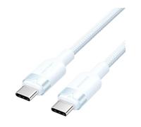Cable usb 2.0 tipo-c 3a vention trdsf/ usb tipo-c macho - usb tipo-c macho/ hasta 60w/ 480mbps/ 1m/ azul