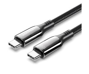 Cable USB 2.0 Tipo-C 5A 100W Vention CTKBAV/ USB Tipo-C Macho - USB Tipo-C Macho/ Hasta 100W/ 480Mbp