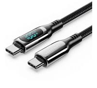 Cable USB 2.0 Tipo-C 5A 100W Vention TAYBAV/ USB Tipo-C Macho - USB Tipo-C Macho/ Hasta 100W/ 480Mbp