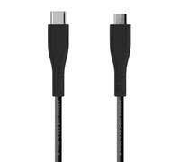 AISENS A107-0350 - Cable USB 2.0 3A, Tipo USB-C Macho a Micro B Macho, Negro, 2.0 Metros